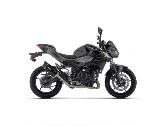 SILENCIADOR ARROW INDY RACE EVO ALUMINIO OSCURO CARBONO KAWASAKI Z 500 2024 