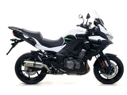SILENCIADOR ARROW RACE-TECH TITANIO FONDO DE CARBONO KAWASAKI VERSYS 1000 19-20 