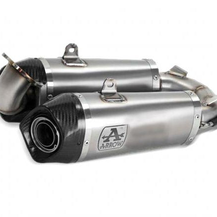 SILENCIADOR DE TITANIO Y CARBONO ARROW WORKS DUCATI STREETFIGHTER V2 2022-2024