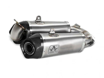 SILENCIADOR DE TITANIO Y CARBONO ARROW WORKS DUCATI STREETFIGHTER V2 2022-2024 