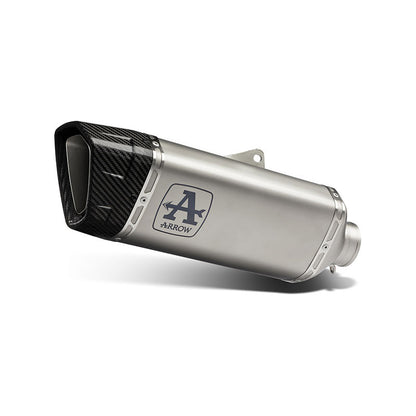 Silenciador de titanio Arrow Pista slip-on homologado para Honda CB750 Hornet 2023&gt;