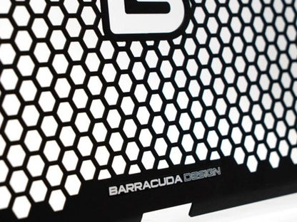 TAPA DE RADIADOR BARRACUDA ALUMINIO NEGRO KAWASAKI Z 900 2017-2022 