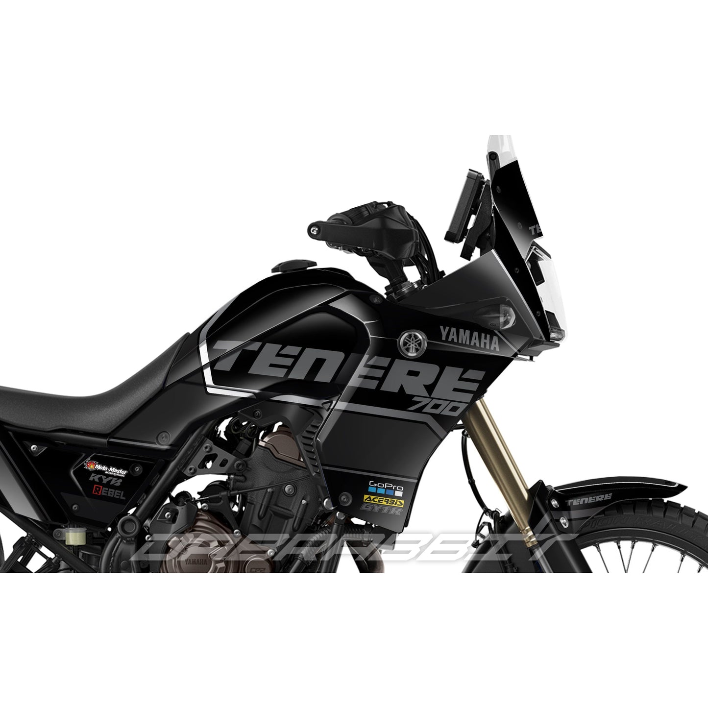 Juego de pegatinas para Yamaha Tenere 700/T7 (DD-BB)