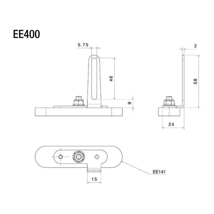 KIT REFLECTORES LATERALES UNIVERSAL EE400 (EURO4) RIZOMA