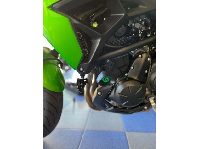 PROTECTORES DE CHASIS AMORTIGUADOS EVOTECH KAWASAKI VERSYS 650 2021-2024 