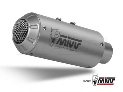 SISTEMA COMPLETO 2x1 MIVV MK3 ACERO INOXIDABLE KAWASAKI Z 650 2017-2023 