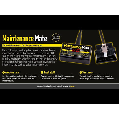 REINICIO DEL SERVICIO DE MANTENIMIENTO HEALTECH MATE PARA BMW C 400 GT/X 2018-2024