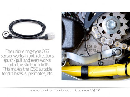 Cambio rápido electrónico Wi-Fi HEALTECH para BMW R 1250 GS/ADV 2019-2024 