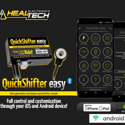 Cambio rápido electrónico Wi-Fi HEALTECH para Kawasaki Ninja 1000 H2 SX/SE 2023-2025 