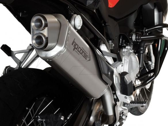 SILENCIADOR DE ESCAPE HP CORSE 4 TRACK R DE TITANIO BMW F 750 GS 2018-2023