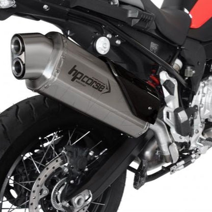 SILENCIADOR DE ESCAPE HP CORSE 4 TRACK R DE TITANIO BMW F 750 GS 2018-2023