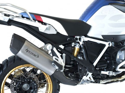 SILENCIADOR HP CORSE SP-3 CARBONO CORTO ACERO ESCARCHADO BMW R 1250 GS 2018-2023 