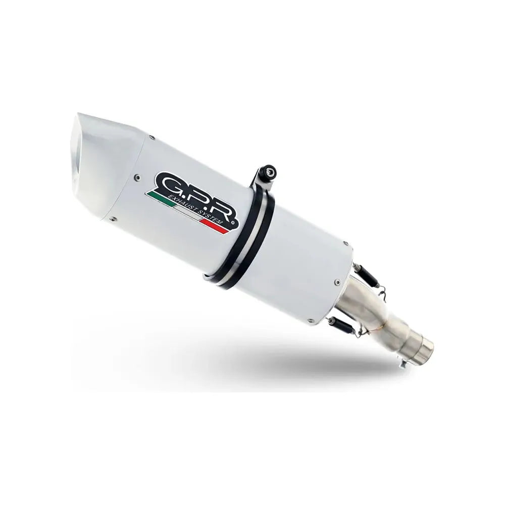 Escape GPR Albus Evo4 Blanco CF Moto 700 MT 2023-2024 Homologado