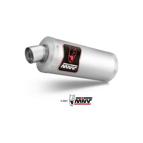SILENCIADOR MIVV DAKAR DE ACERO INOXIDABLE HOMOLOGADO EURO5 APRILIA TUAREG 660 2022-2024 