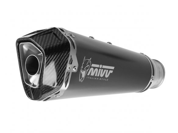 SILENCIADOR MIVV DELTA RACE ACERO NEGRO CARBONO BMW S 1000 XR 2020-2024 