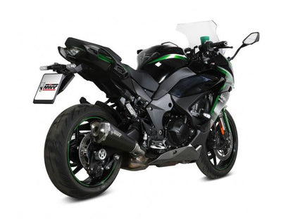 SILENCIADOR MIVV DELTA RACE ACERO NEGRO CARBONO KAWASAKI NINJA 1000 SX/TOURER 20-24