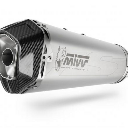 SILENCIADOR DE ACERO INOXIDABLE MIVV DELTA RACE SLIP-ON KTM DUKE 890 2020-2024