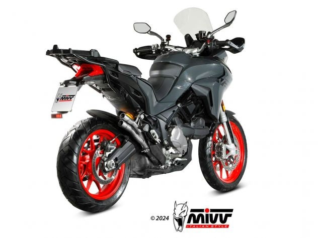 SILENCIADOR DOBLE MIVV DE ACERO INOXIDABLE DUCATI MULTISTRADA V2/S 2022-2024 