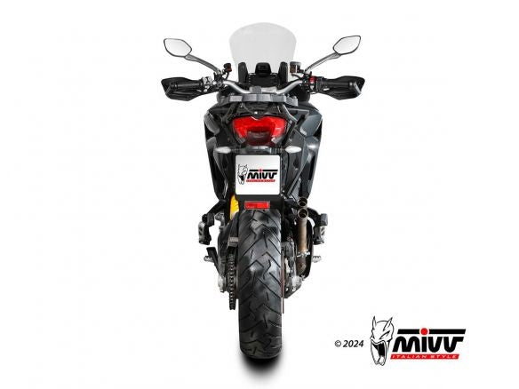 SILENCIADOR DOBLE MIVV DE ACERO INOXIDABLE DUCATI MULTISTRADA V2/S 2022-2024 