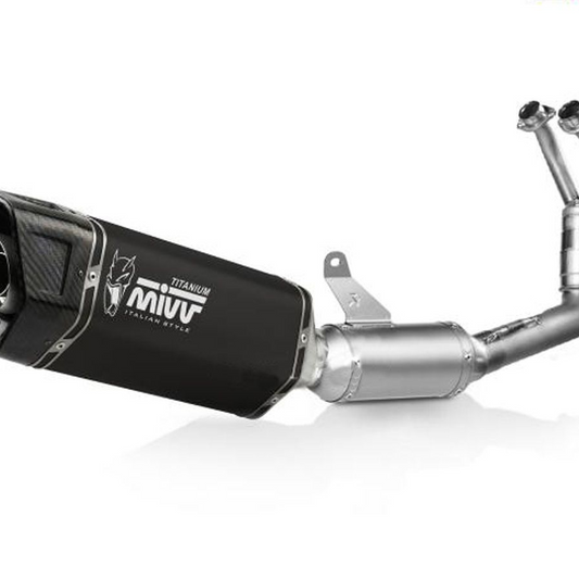 Escape completo MIVV SR-1 titanio negro Yamaha R7 2022-2024