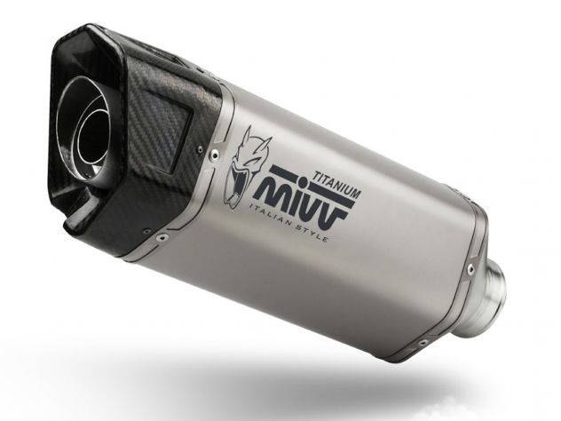 SILENCIADOR DE TITANIO MIVV SR-1 TRIUMPH SPEED TRIPLE 1200 RR/RS 2021-2024