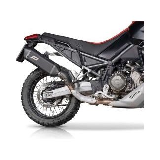 SILENCIADOR MIVV SPEED EDGE ACERO NEGRO APRILIA TUAREG 660 2022-2024 
