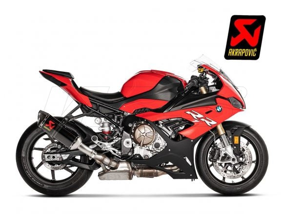 SILENCIADOR DE CARRERAS AKRAPOVIC CARBONO BMW S 1000 RR 2019-2024 