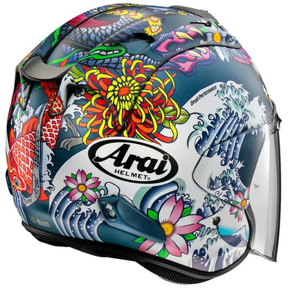 Arai VZ RAM Oriental Blue Edition Jethelm