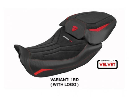 FUNDA DE ASIENTO DIABLO TERCIOPELO DUCATI DIAVEL V4 2023-2024 