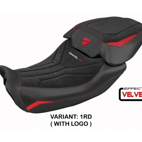 FUNDA DE ASIENTO DIABLO TERCIOPELO DUCATI DIAVEL V4 2023-2024 