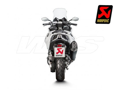 SILENCIADOR AKRAPOVIC INOX NEGRO KYMCO AK 550 2017-2020 