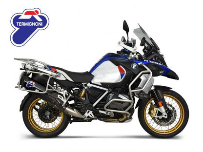 SILENCIADOR HOMOLOGADO TERMIGNONI TITANIO NEGRO BMW R 1250 GS / ADVENTURE 2019-2020 