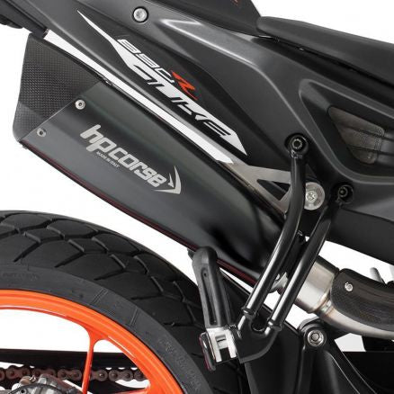 SILENCIADOR EVOXTREME 310 HP CORSE NEGRO ACERO SATINADO KTM DUKE 890 R 2020-2023 