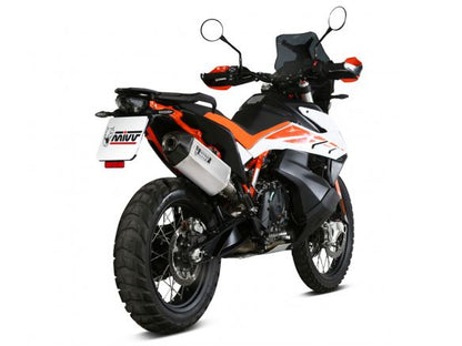 SILENCIADOR MIVV SPORT SPEED EDGE ACERO INOXIDABLE KTM 790 ADVENTURE / R 2019-2024 