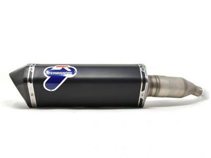 SILENCIADOR DESLIZANTE TERMIGNONI BLACK TITANIUM SCREAM YAMAHA X-MAX 300 2017-2020