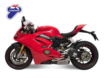 KIT SILENCIADORES TERMIGNONI + ECU UPMAP DUCATI PANIGALE V4 / S / R 