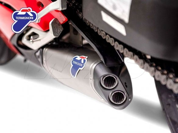 KIT SILENCIADORES TERMIGNONI + ECU UPMAP DUCATI PANIGALE V4 / S / R 