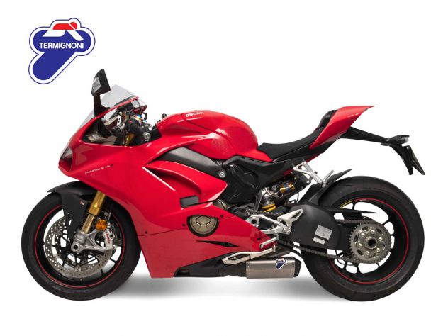 KIT SILENCIADORES TERMIGNONI + ECU UPMAP DUCATI PANIGALE V4 / S / R 