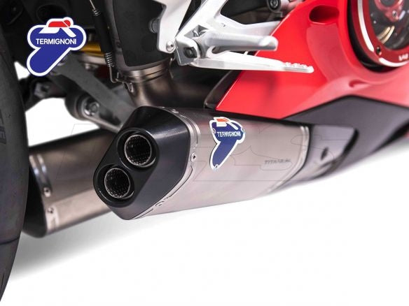 KIT SILENCIADORES TERMIGNONI + ECU UPMAP DUCATI PANIGALE V4 / S / R 