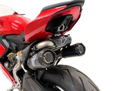 SISTEMA DE ESCAPE COMPLETO TERMIGNONI SBK REPLICA TITANIO DUCATI STREETFIGHTER V2 21-23 