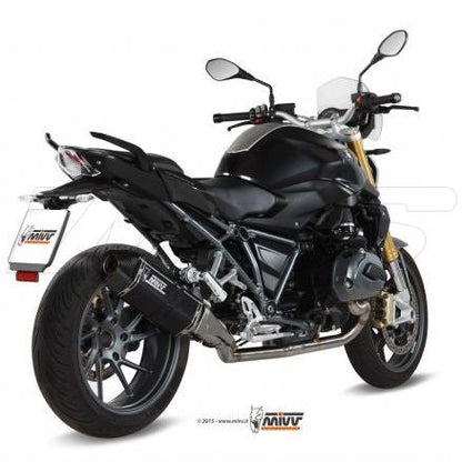 SILENCIADOR MIVV SPEED EDGE ACERO NEGRO BMW R 1200 R / RS 2015-2018 