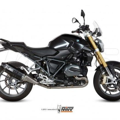 SILENCIADOR MIVV SPEED EDGE ACERO NEGRO BMW R 1200 R / RS 2015-2018 