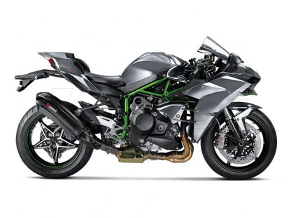 SILENCIADOR SLIP ON AKRAPOVIC FULL CARBONO KAWASAKI NINJA H2 / H2R 15-16 HOMOLOGADO 