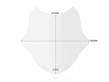 PARABRISAS TRANSPARENTE ESTÁNDAR WRS BMW R 1200 RT 2014-2018 